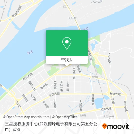 三星授权服务中心(武汉德峰电子有限公司第五分公司)地图