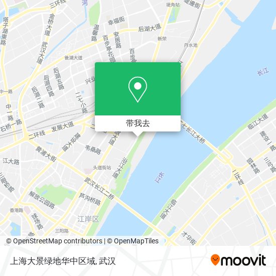 上海大景绿地华中区域地图