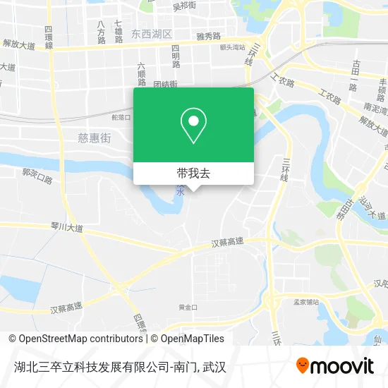 湖北三卒立科技发展有限公司-南门地图