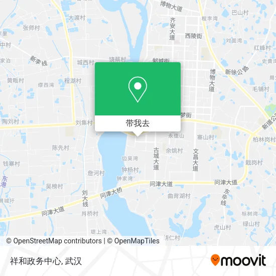祥和政务中心地图