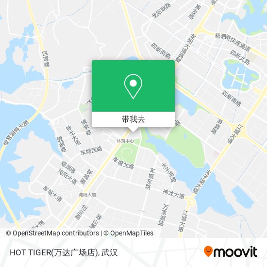 HOT TIGER(万达广场店)地图