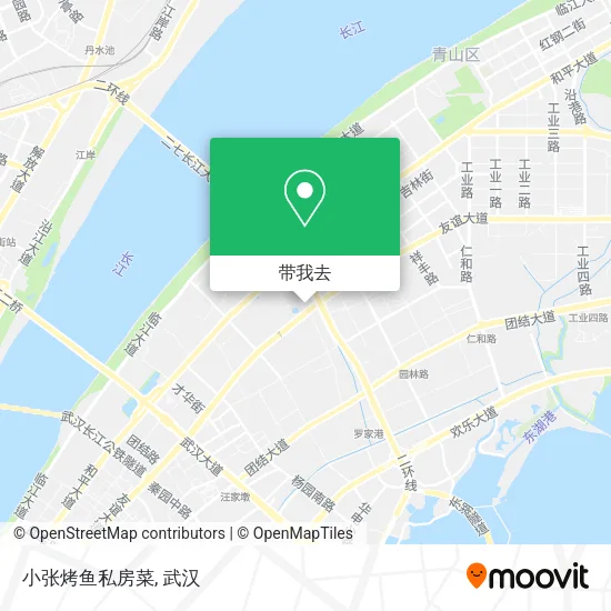 小张烤鱼私房菜地图