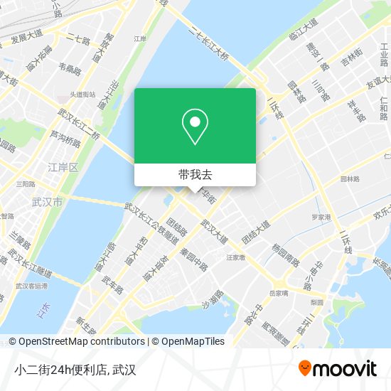 小二街24h便利店地图