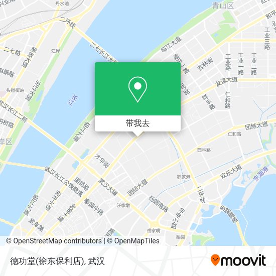 德功堂(徐东保利店)地图
