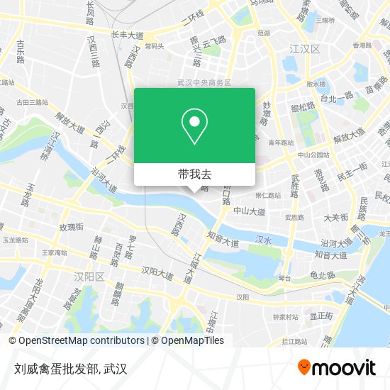 刘威禽蛋批发部地图