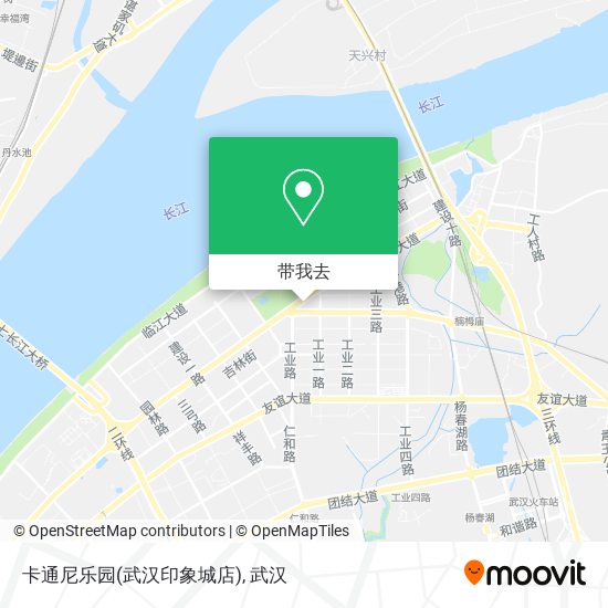 卡通尼乐园(武汉印象城店)地图