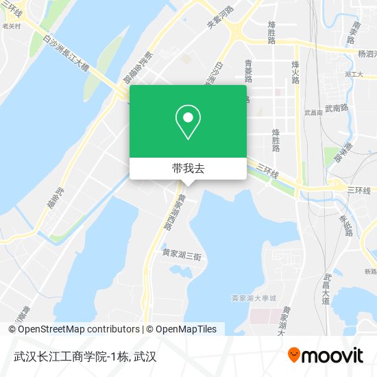 武汉长江工商学院-1栋地图