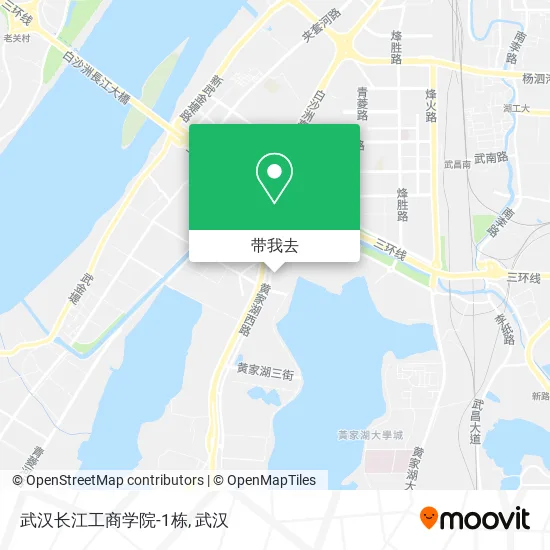 武汉长江工商学院-1栋地图