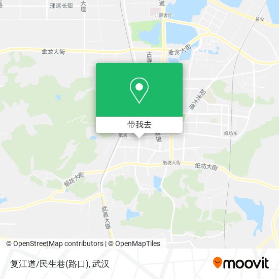 复江道/民生巷(路口)地图