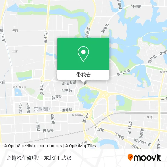 龙越汽车修理厂-东北门地图