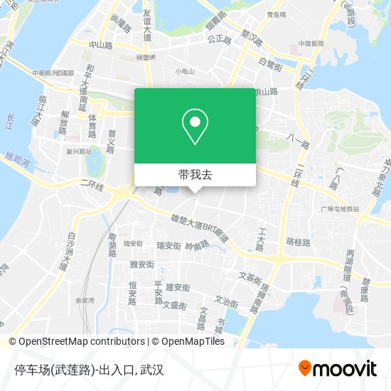 停车场(武莲路)-出入口地图