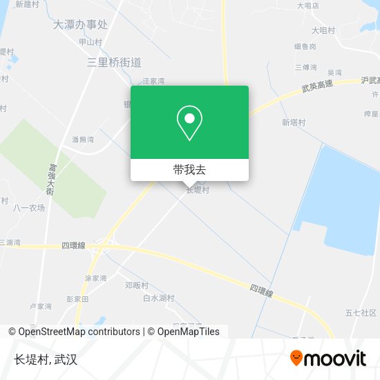 长堤村地图