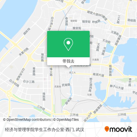 经济与管理学院学生工作办公室-西门地图