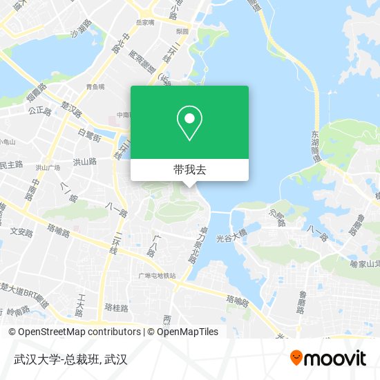 武汉大学-总裁班地图