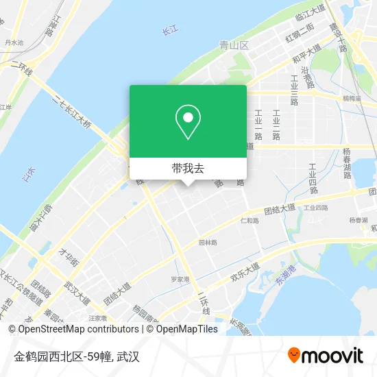 金鹤园西北区-59幢地图