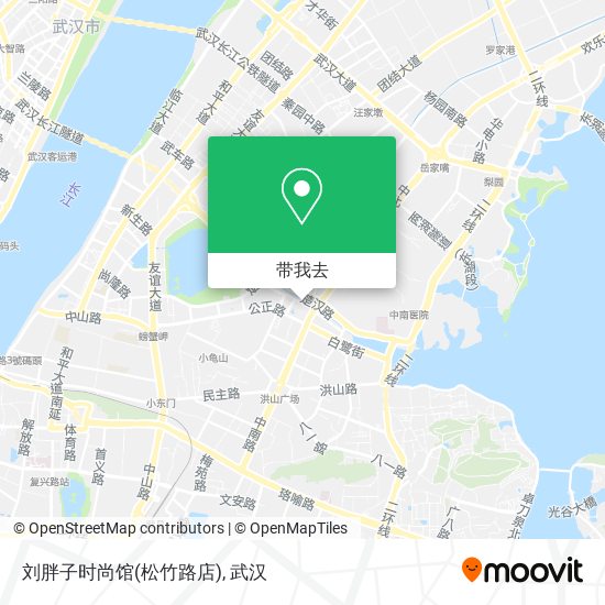 刘胖子时尚馆(松竹路店)地图