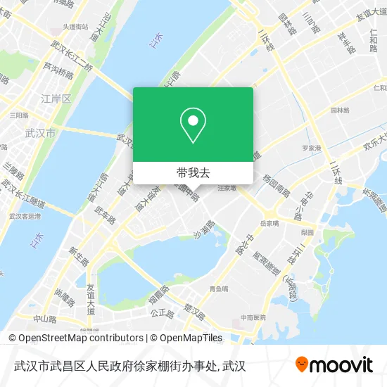 武汉市武昌区人民政府徐家棚街办事处地图
