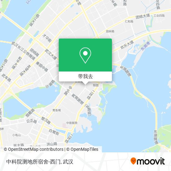 中科院测地所宿舍-西门地图