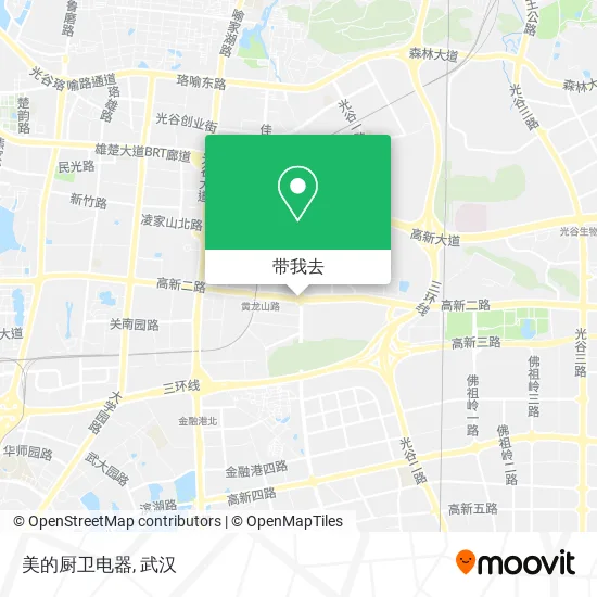 美的厨卫电器地图