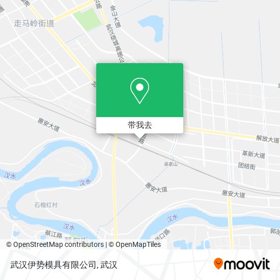 武汉伊势模具有限公司地图