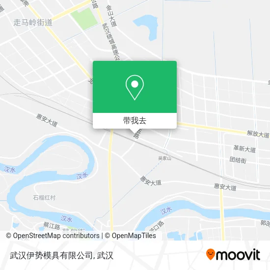 武汉伊势模具有限公司地图