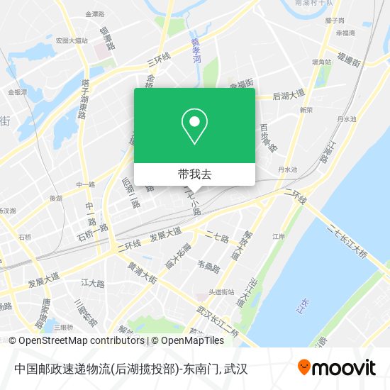 中国邮政速递物流(后湖揽投部)-东南门地图