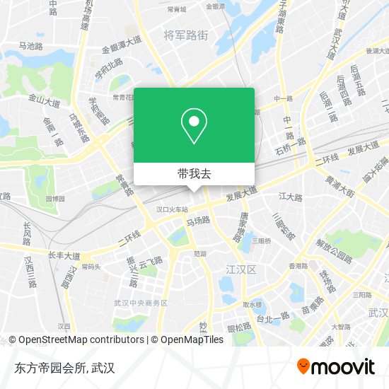 东方帝园会所地图