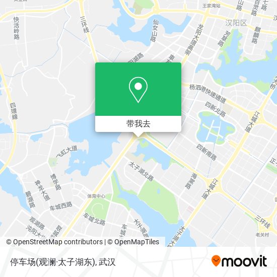 停车场(观澜·太子湖东)地图