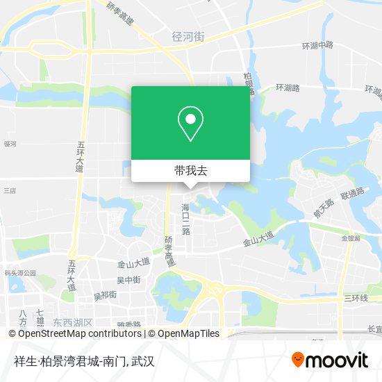 祥生·柏景湾君城-南门地图