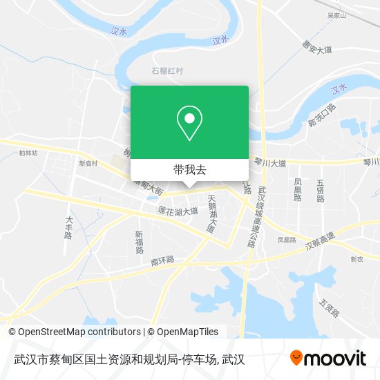 武汉市蔡甸区国土资源和规划局-停车场地图
