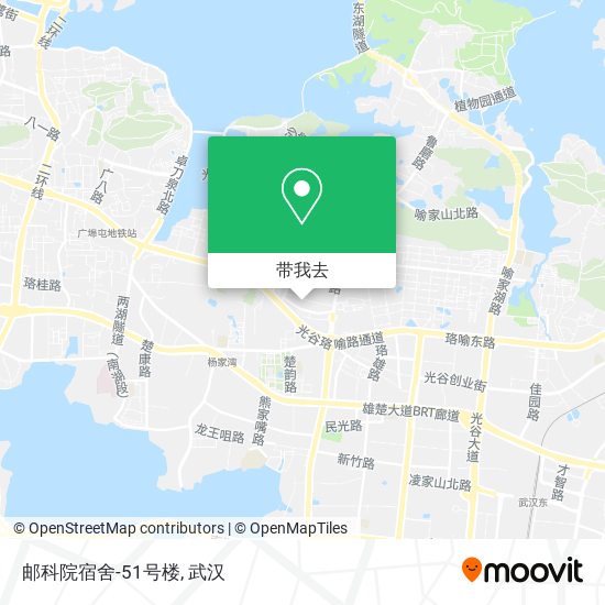 邮科院宿舍-51号楼地图