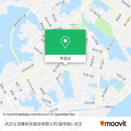 武汉云克隆科技股份有限公司(振华路)地图