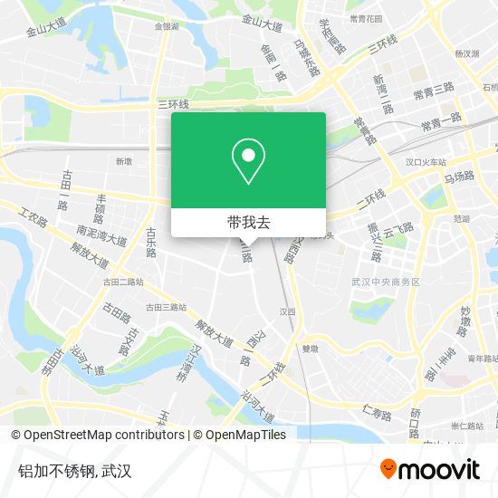 铝加不锈钢地图