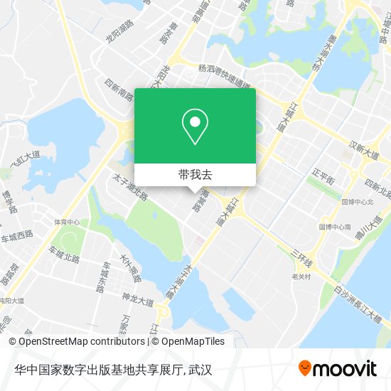 华中国家数字出版基地共享展厅地图
