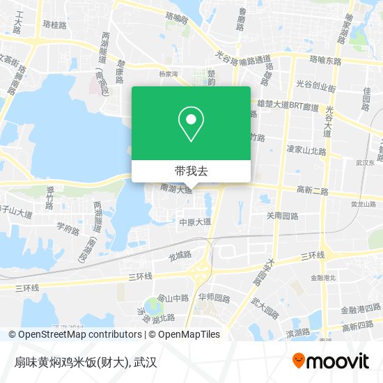 扇味黄焖鸡米饭(财大)地图