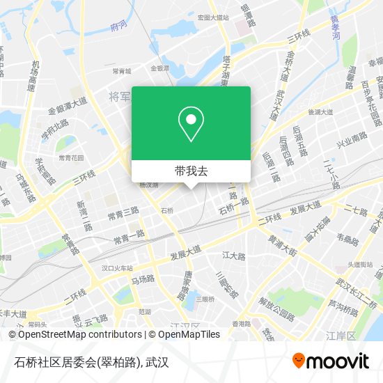 石桥社区居委会(翠柏路)地图