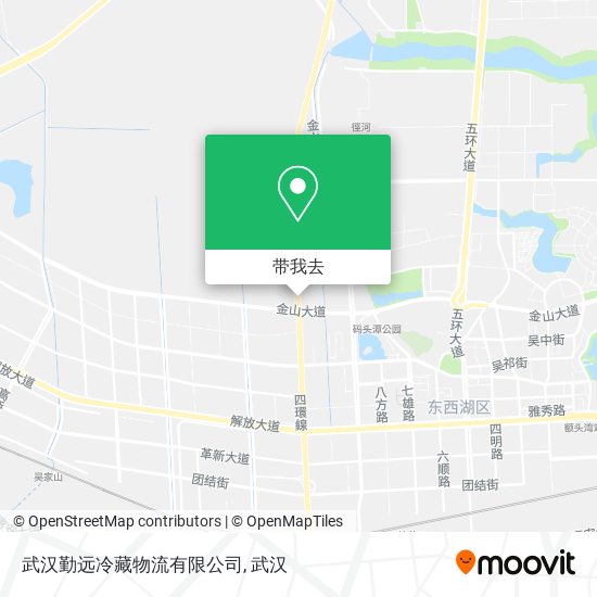 武汉勤远冷藏物流有限公司地图