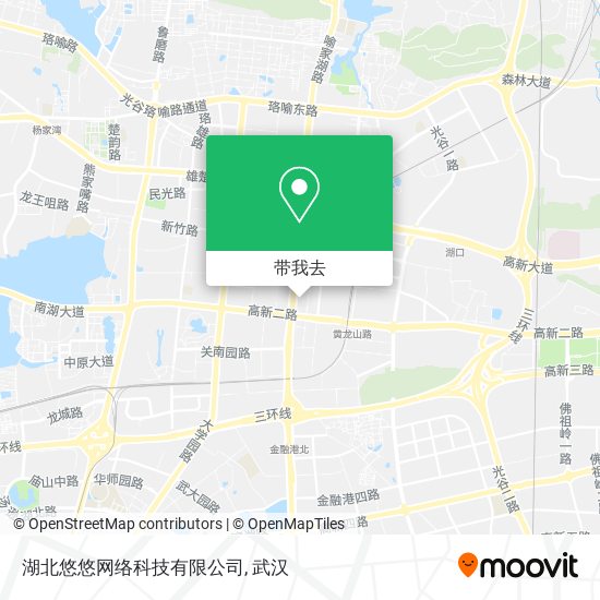 湖北悠悠网络科技有限公司地图