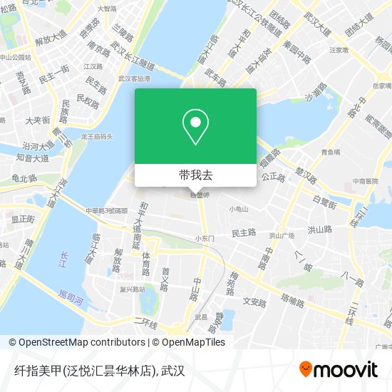 纤指美甲(泛悦汇昙华林店)地图