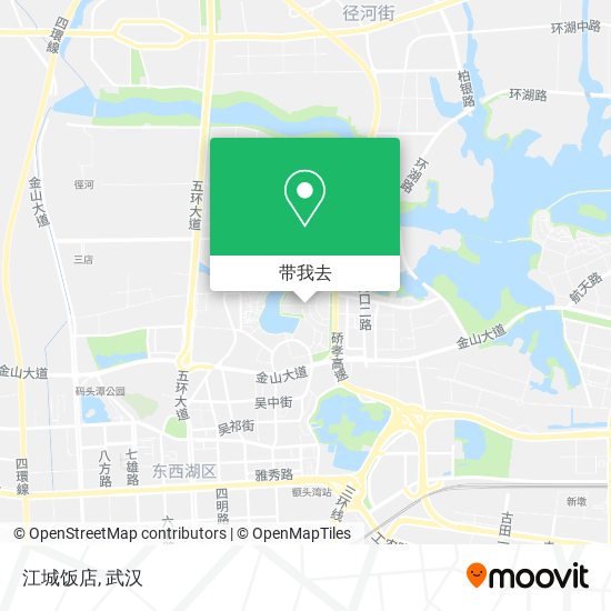 江城饭店地图