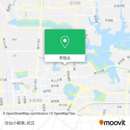 吉仙小碗菜地图