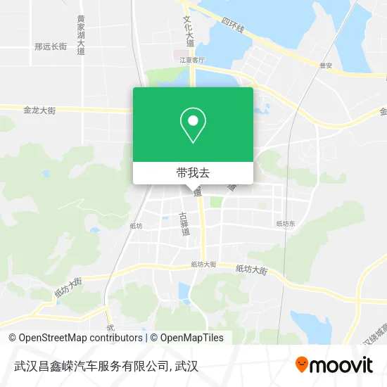 武汉昌鑫嵘汽车服务有限公司地图