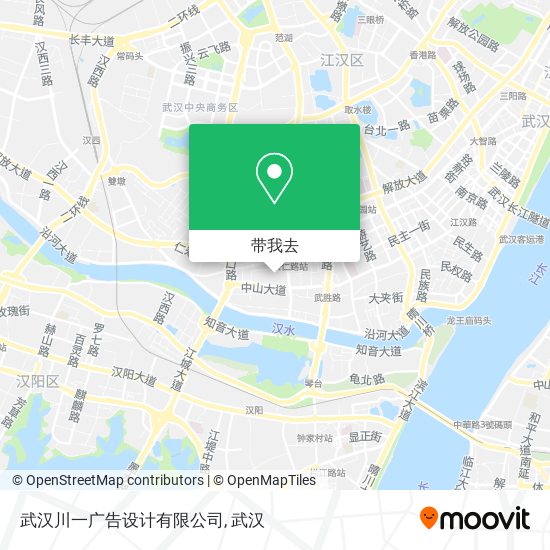 武汉川一广告设计有限公司地图