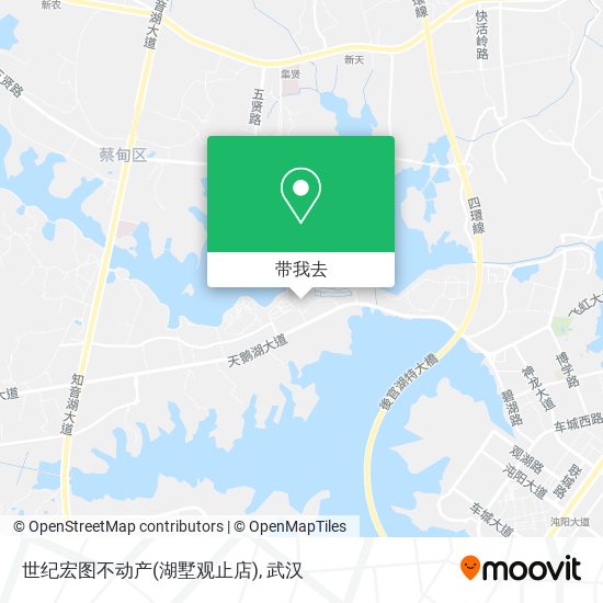 世纪宏图不动产(湖墅观止店)地图