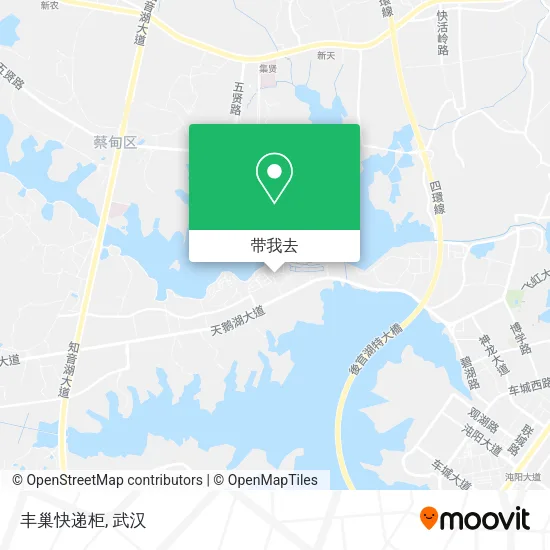 丰巢快递柜地图