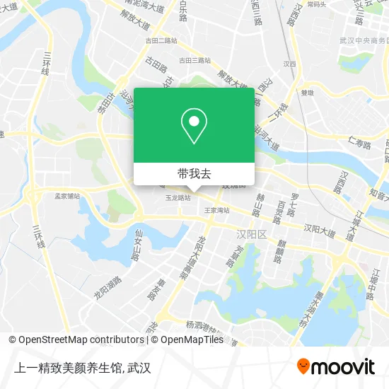 上一精致美颜养生馆地图