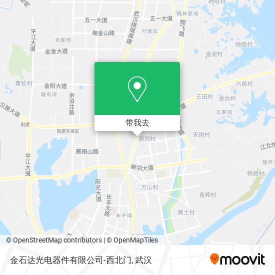 金石达光电器件有限公司-西北门地图