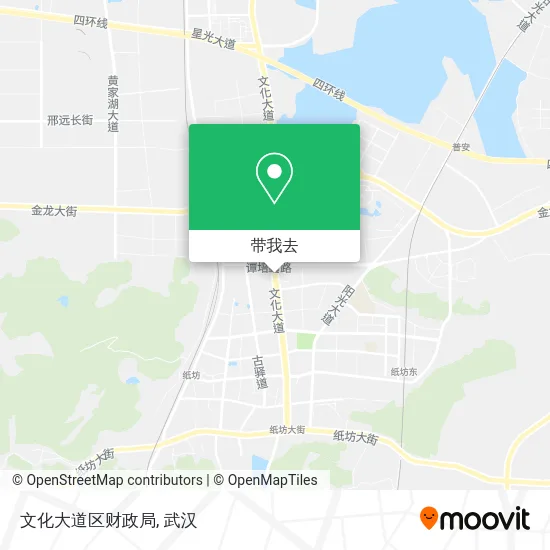 文化大道区财政局地图