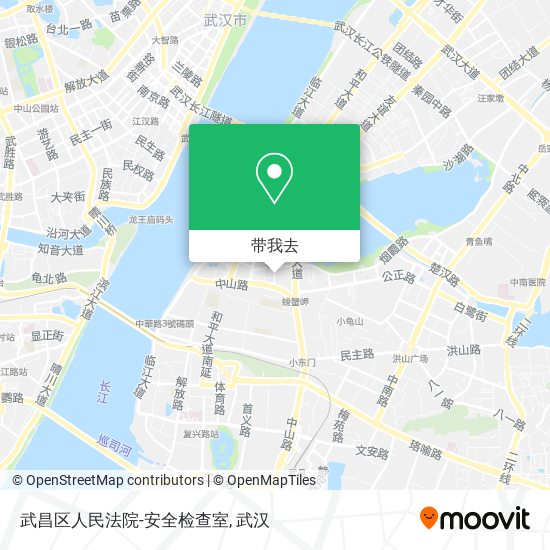 武昌区人民法院-安全检查室地图