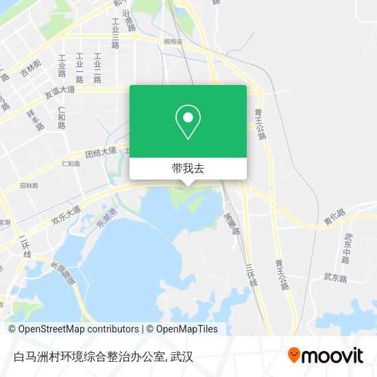 白马洲村环境综合整治办公室地图
